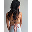 PINK PLISSE TOP ARABELLE