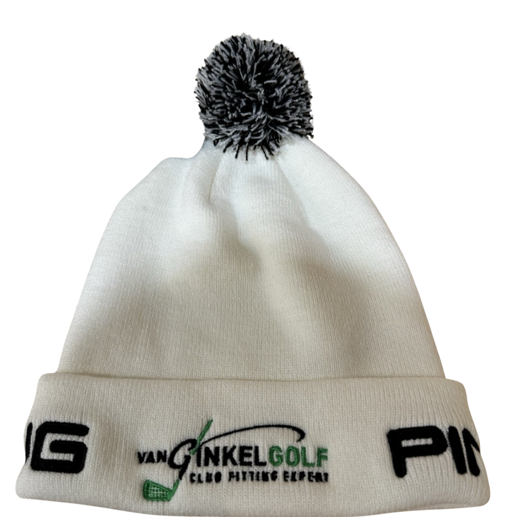 Ping Ping Wintermuts met vanGinkelGolf Logo White