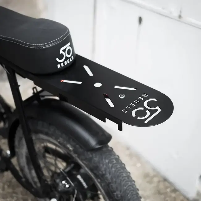 50 Rebels | Cargo | Achterdrager | Zwart | Max. 20kg