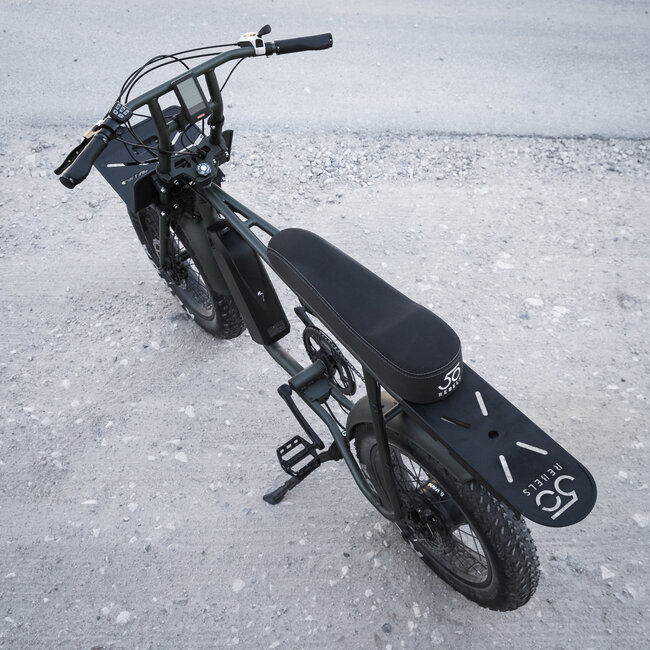 50 Rebels | Cargo | Achterdrager | Zwart | Max. 20kg