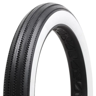 Vee Tire co. Zig Zag |  20x4 | Street tire | White wall