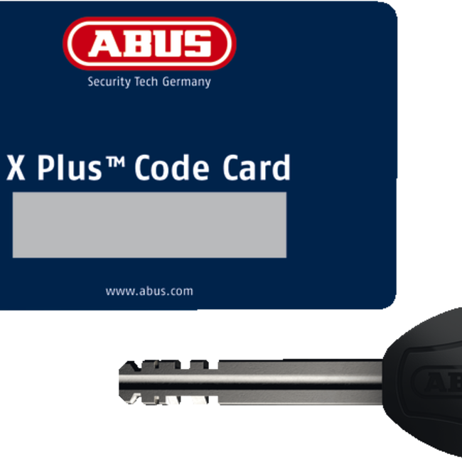 Abus | Vouwslot | Bordo Granit Xplus | 6500K | 90 cm | Art ** |  Zwart