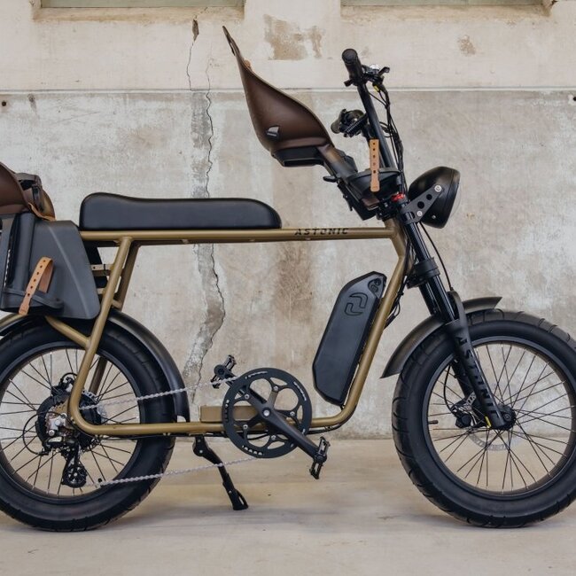 Astonic E-Rides | Earth Extended | 250 W | Khaki grey  | 80 km