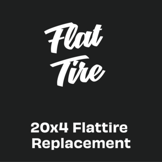 CLUB204 Innertube + Tire replacement | Front Wheel 20x4