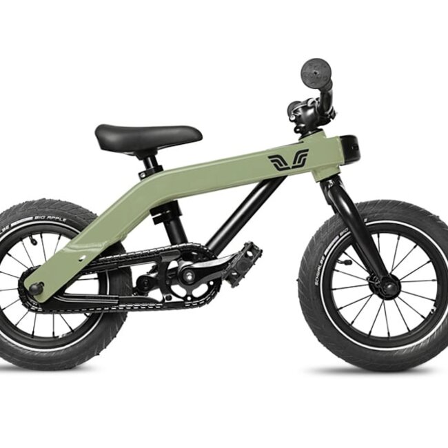 Vici bike | Meegroei fiets | 3 fietsen in 1 | Vintage groen