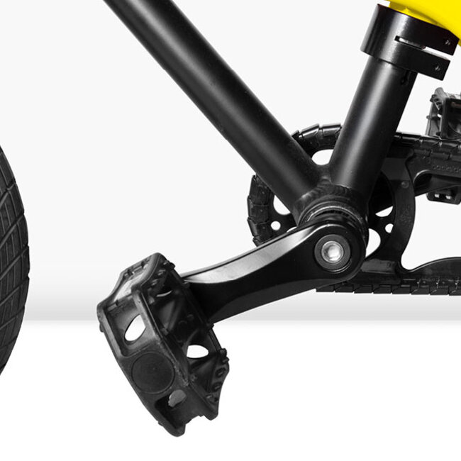 Vici bike | Meegroei fiets | 3 fietsen in 1 | Zonnig geel