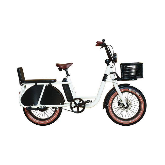 Brinckers | Buddy | Longtail | 250 W | Glossy white | 60 km