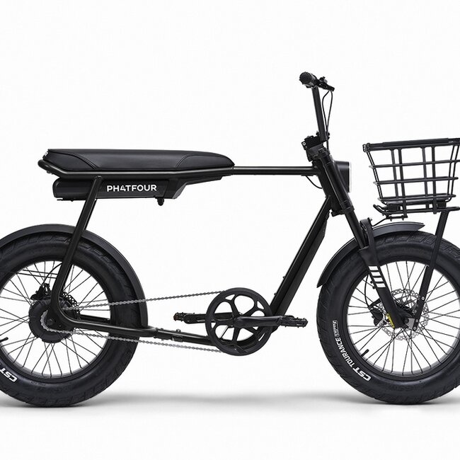 PHATFOUR | FLX | 250 Watt | 500 Wh | Black | 60 Km