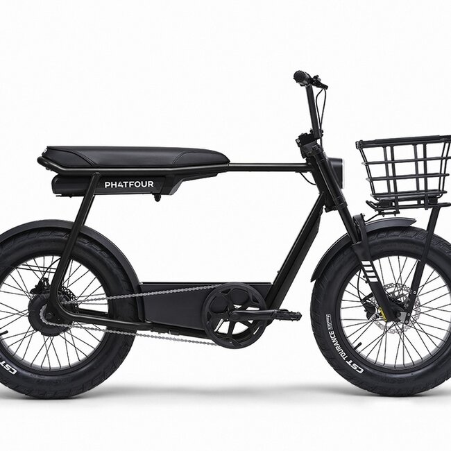 PHATFOUR | FLX | 250 Watt | 500 Wh | Black | 60 Km