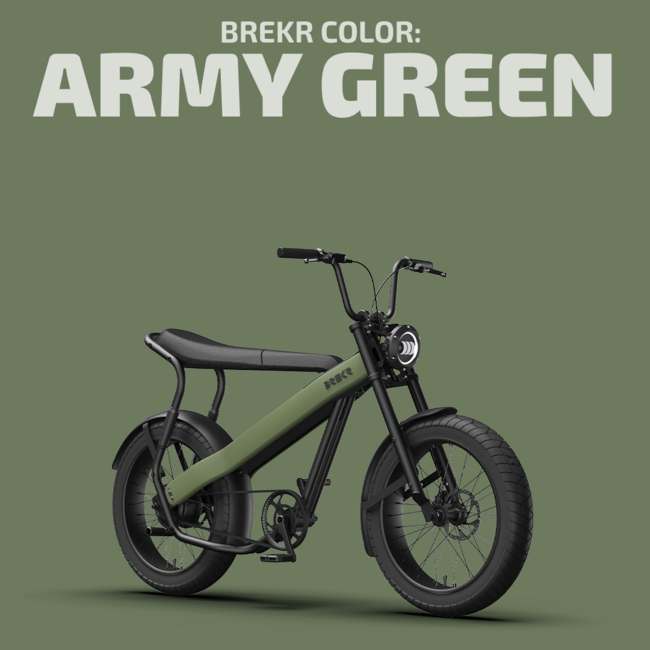 BREKR | F250 | 250W |  Army Green | 50km