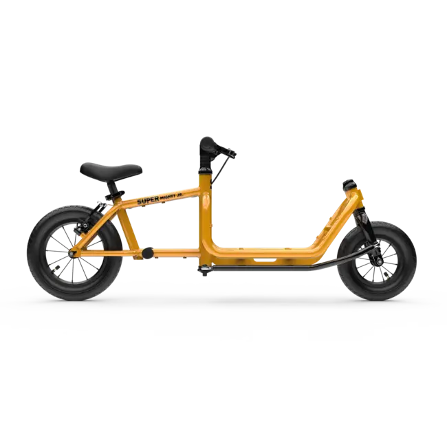 SUPER BICYCLES | SUPER Mighty Junior | Cargo Loopfiets | 2 Jaar | Orange