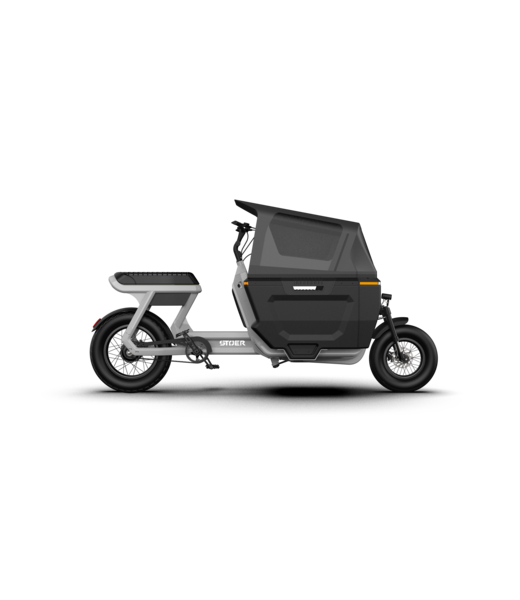 STOER Bikes CARGO X 2026 | 250 W | Family | Nardo Grey | 100 km