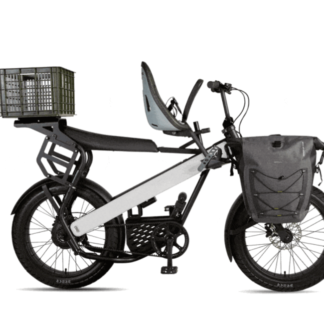 BREKR | F250 | Adapter | Front | Child Seat | Black