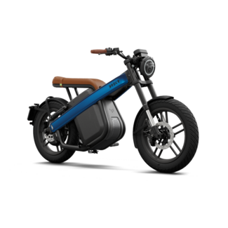Brekr B4000 | 45km | Admiral Blue Metallic | Brown Seat & Grips | 2000wh | 50-70 KM