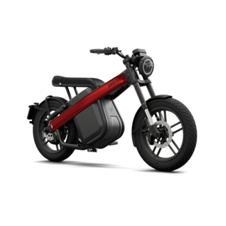 Brekr B4000 | 45km | Blood Red Metallic | Black Seat & Grips | 4000wh Dual Battery | 100-140 KM