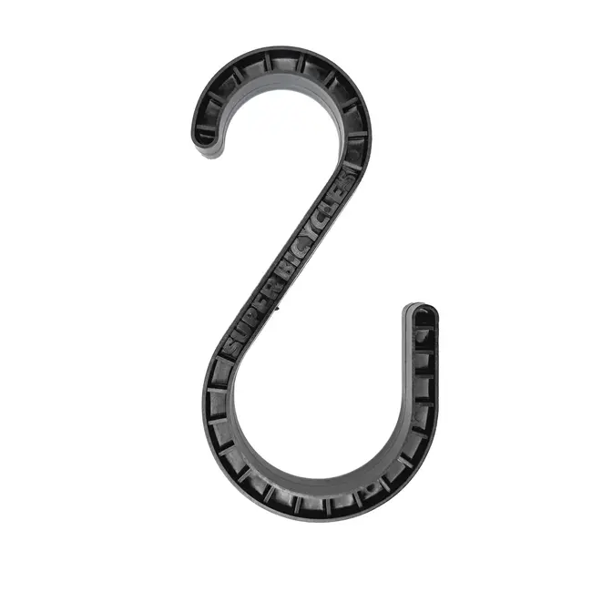 SUPER BICYCLES | Super Hooks | Plastic | Black