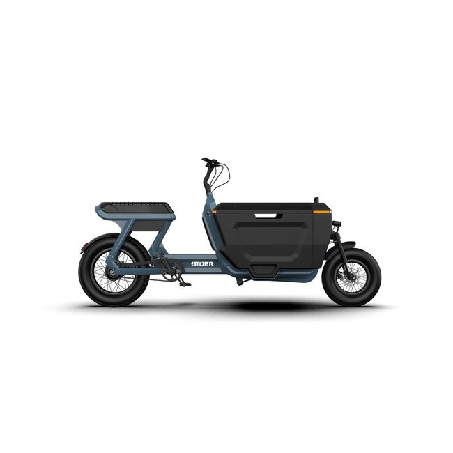 STOER Bikes | CargoX | Business | 250 W | Denim Blue  | 100 km