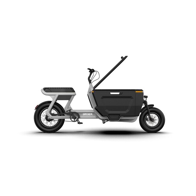 STOER Bikes | CargoX | Business | 250 W | Nardo Grey  | 100 km