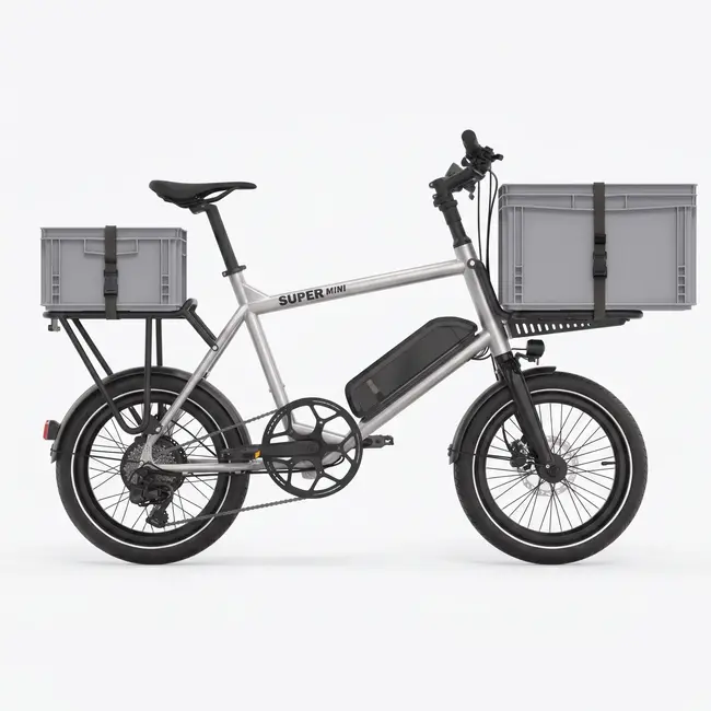 SUPER BICYCLES | SUPER Mini Business | 250w | 522 Wh | SUPER Raw