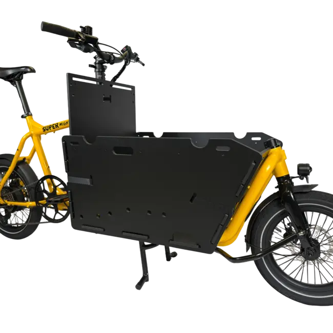 SUPER BICYCLES | SUPER Mighty | Cargo KidsBox | Black