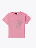 Sarabanda Roze T-shirt  Strass