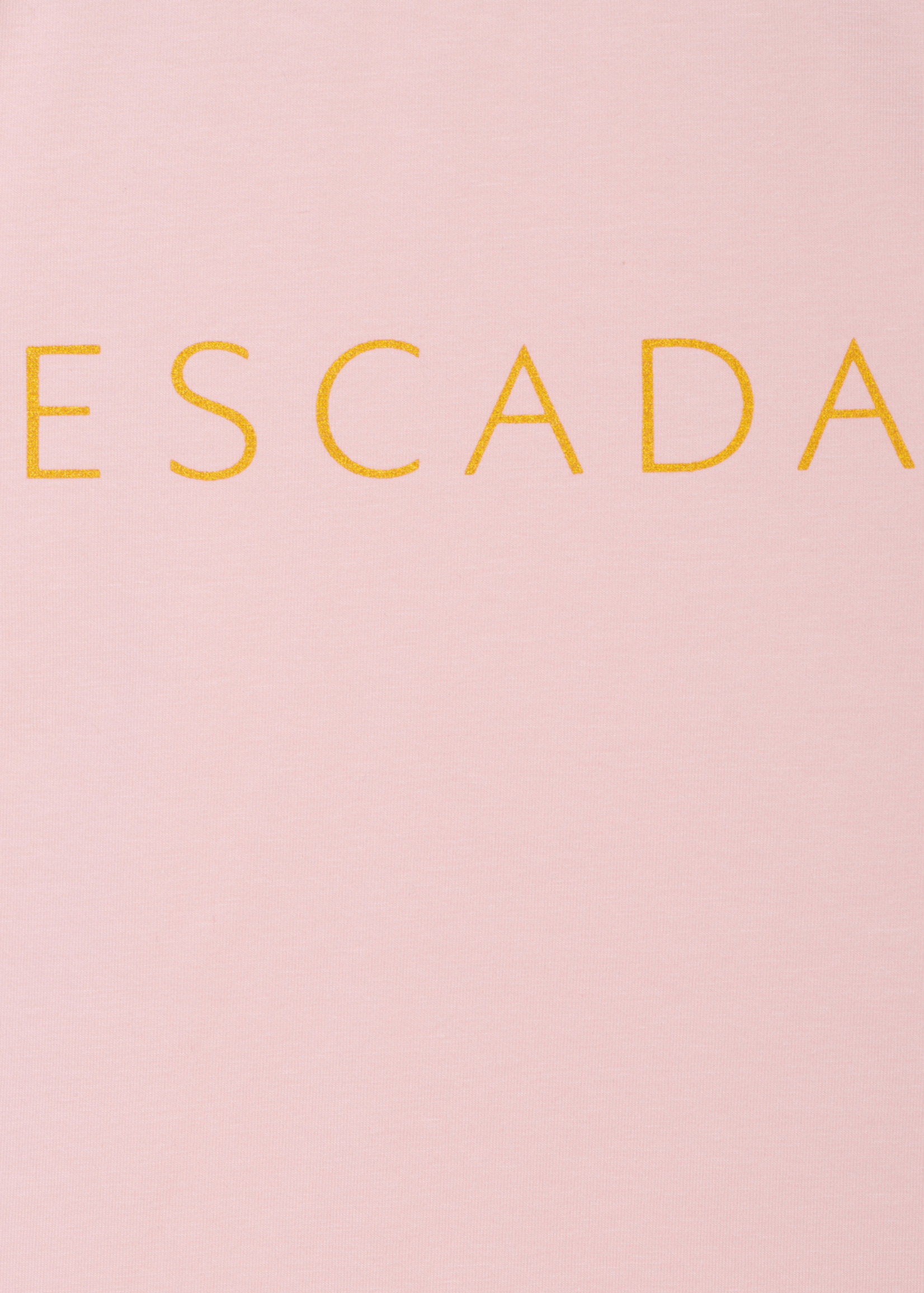 Escada Cotton Logo T-shirt in Pink