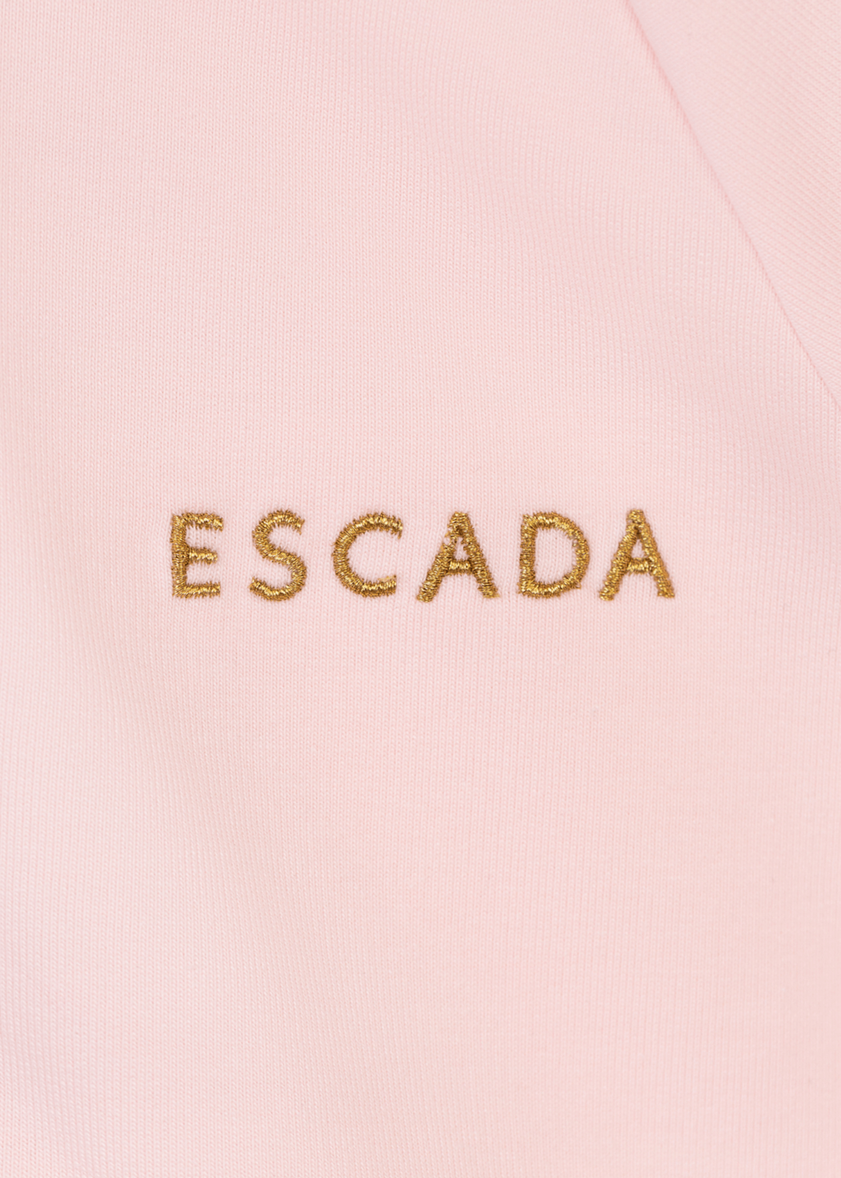 Escada Hooded sweater with zip fastening in pink for girls from Escada.