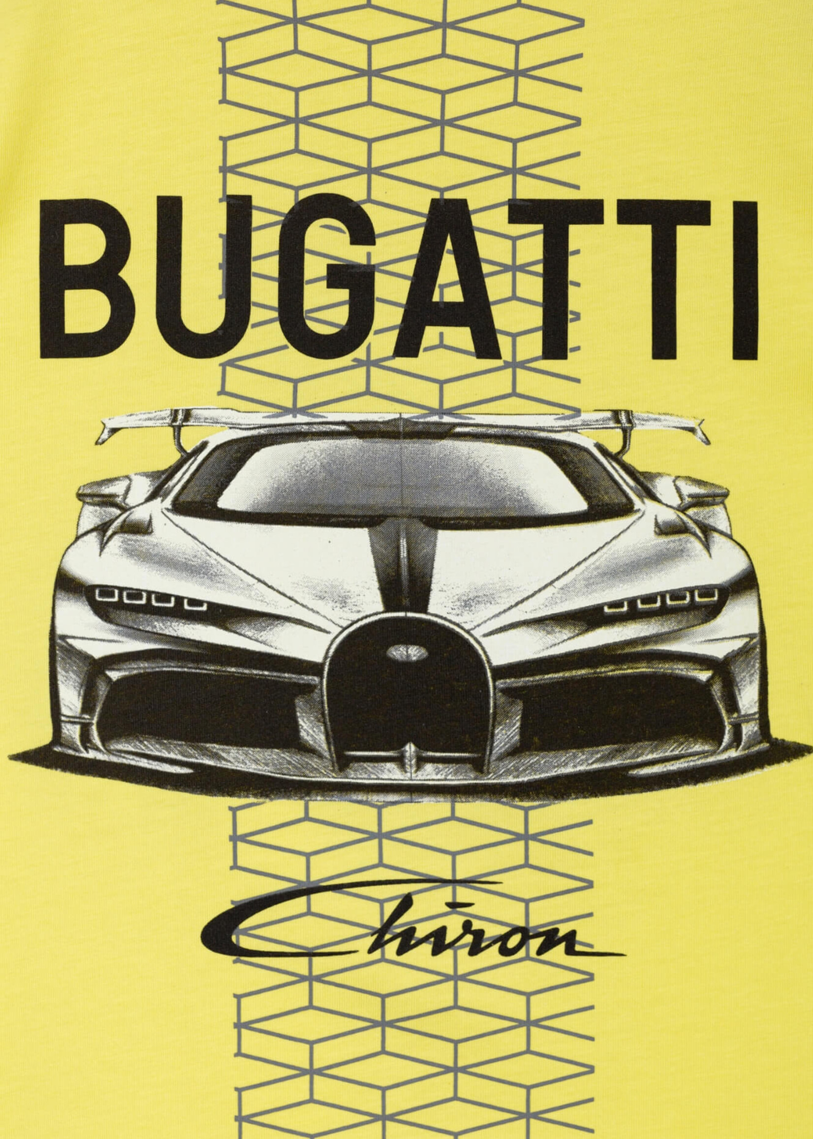 Bugatti Junior T-shirt Bugatti Chiron Yellow