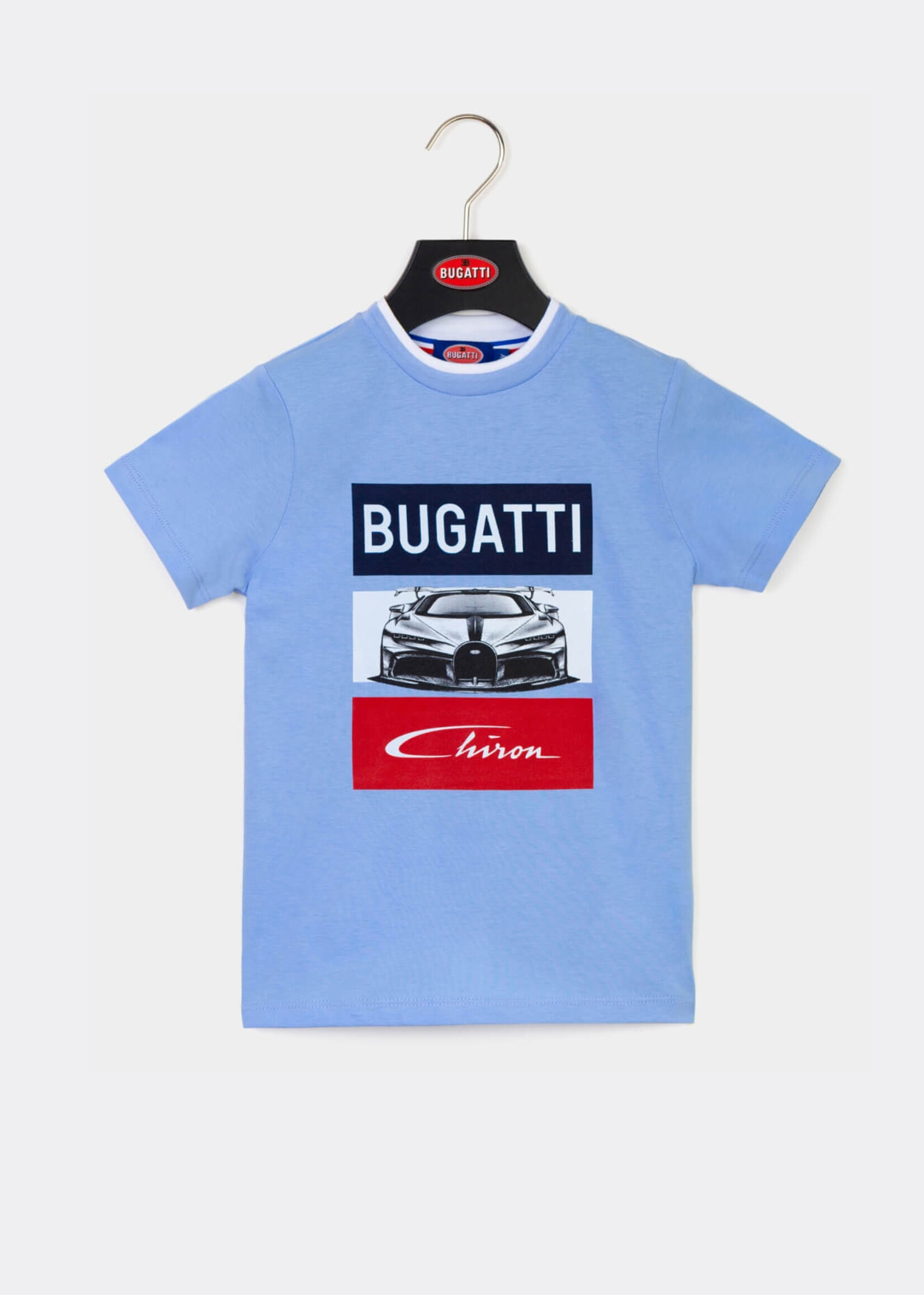 Bugatti Junior Blauwe Bugatti Chiron T-shirt