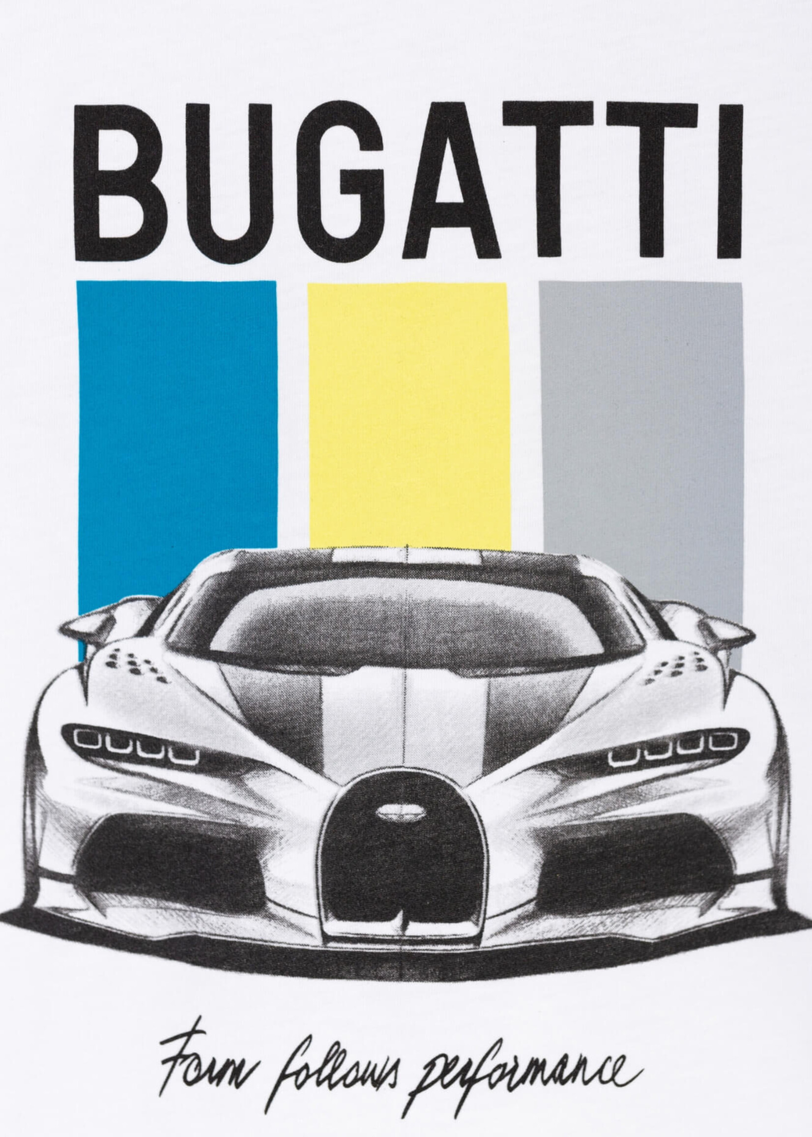 Bugatti Junior T-shirt Bugatti Performance Blanc