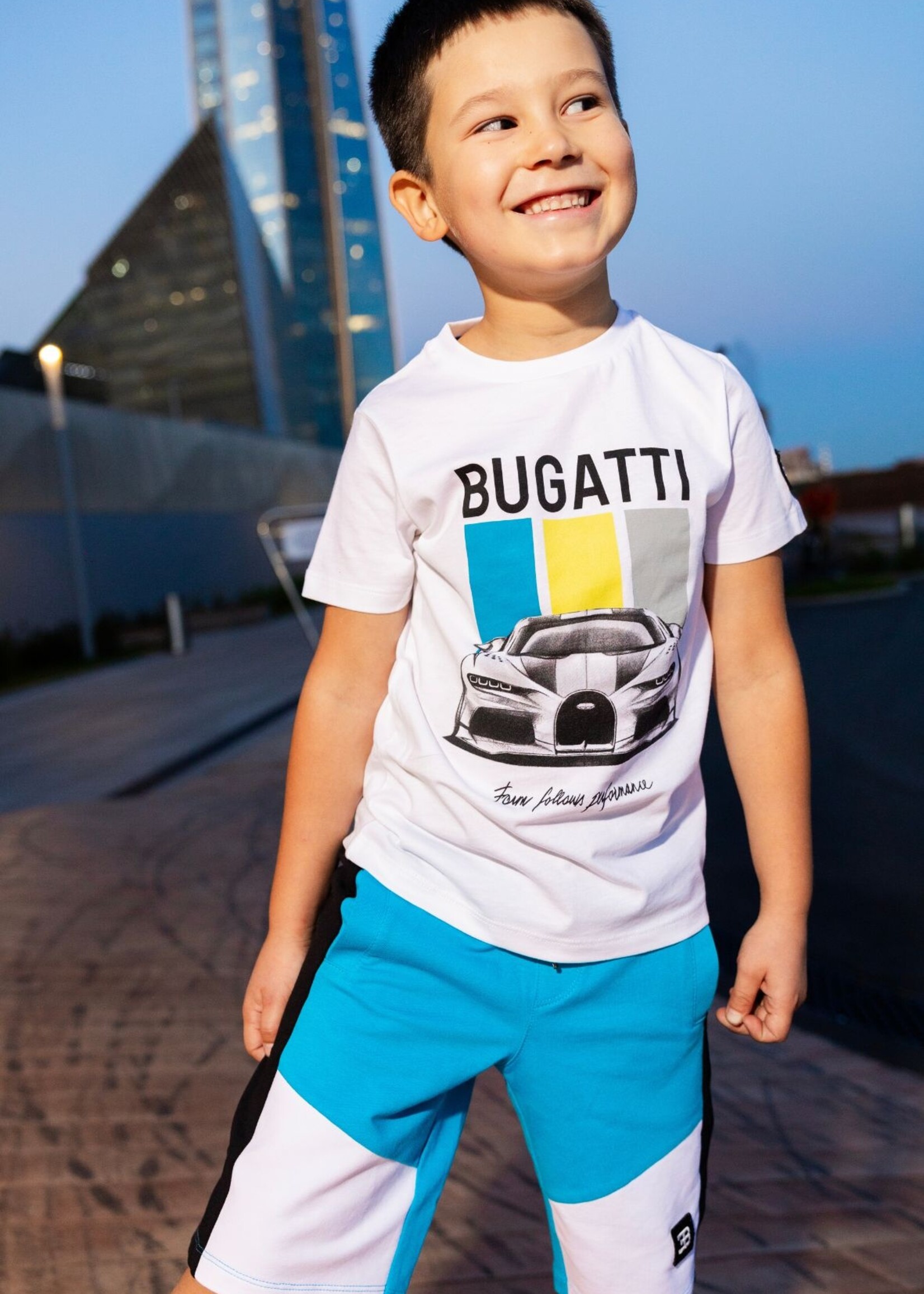 Bugatti Junior T-shirt Bugatti Performance White