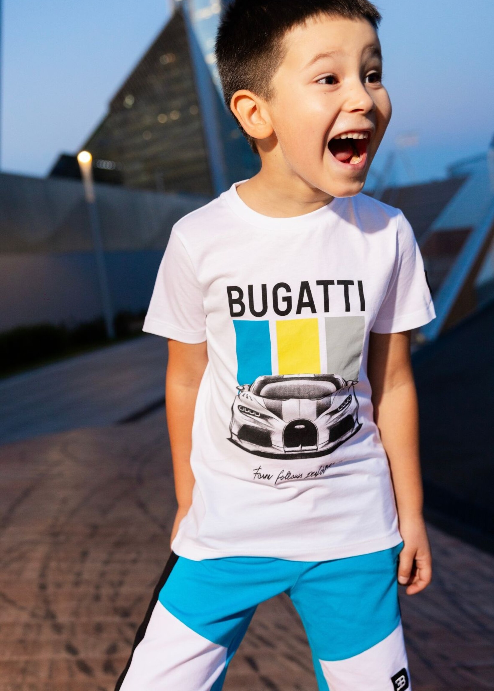 Bugatti Junior T-shirt Bugatti Performance White