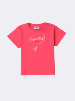 Superga Super Club T-shirt Coral