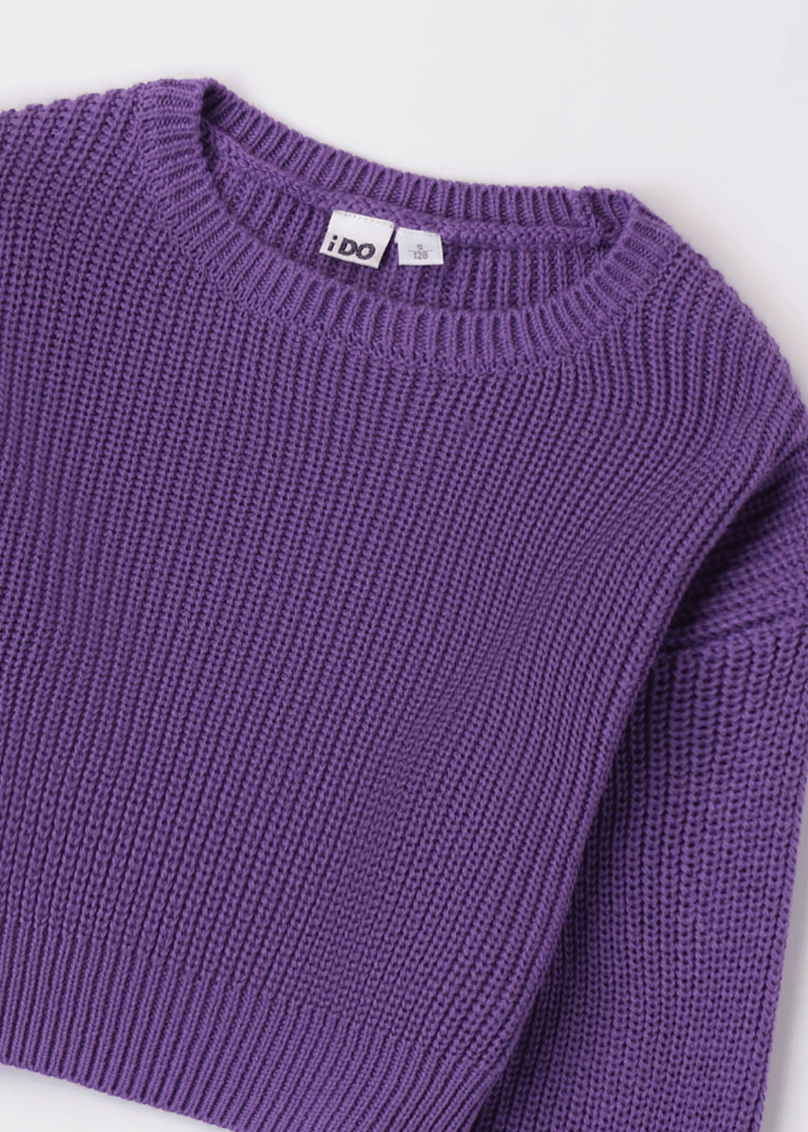 iDO Pull Maille Violet