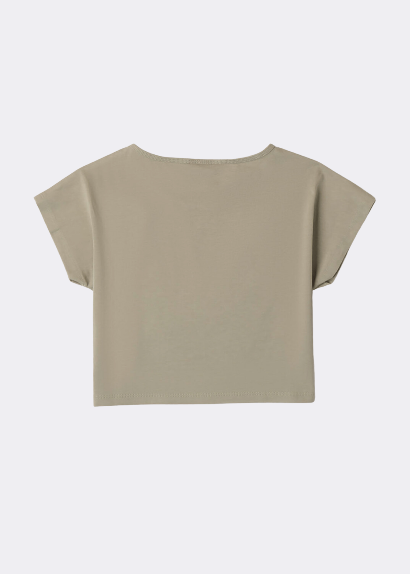 iDO Cropped Tee Militaire