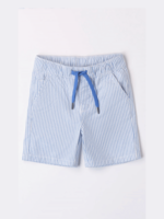 iDO Short Coton Rayé Bleu