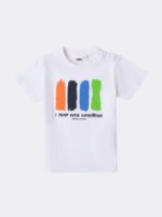 iDO White T-shirt ‘Jump …’