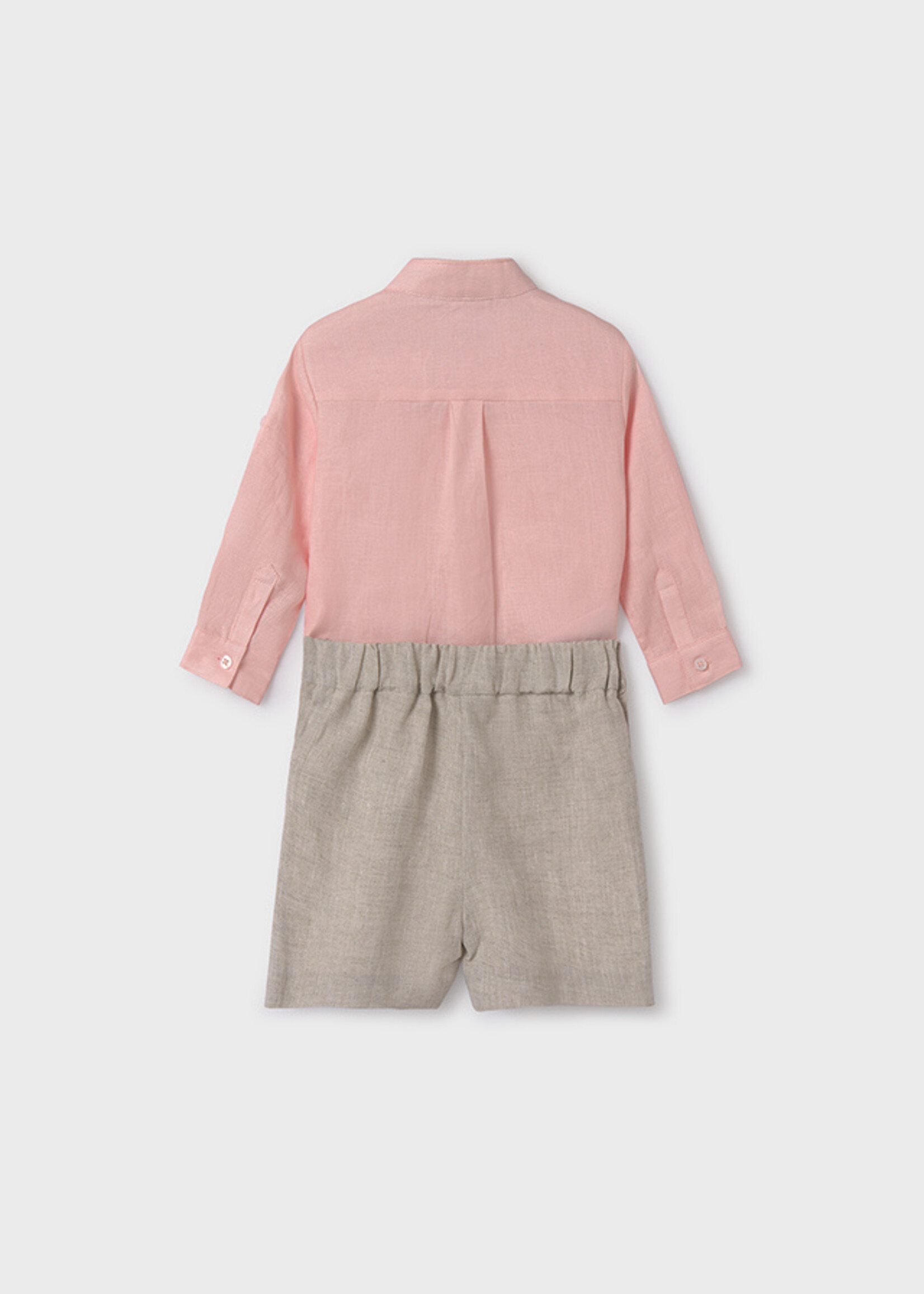 Abel & Lula L/s shirt & bermuda set