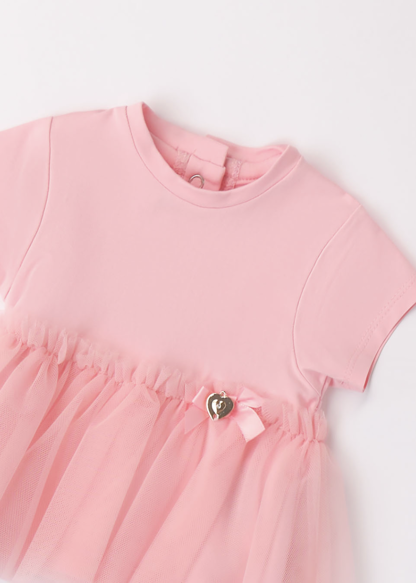 iDO T-shirt with Tulle Dolphin Pink
