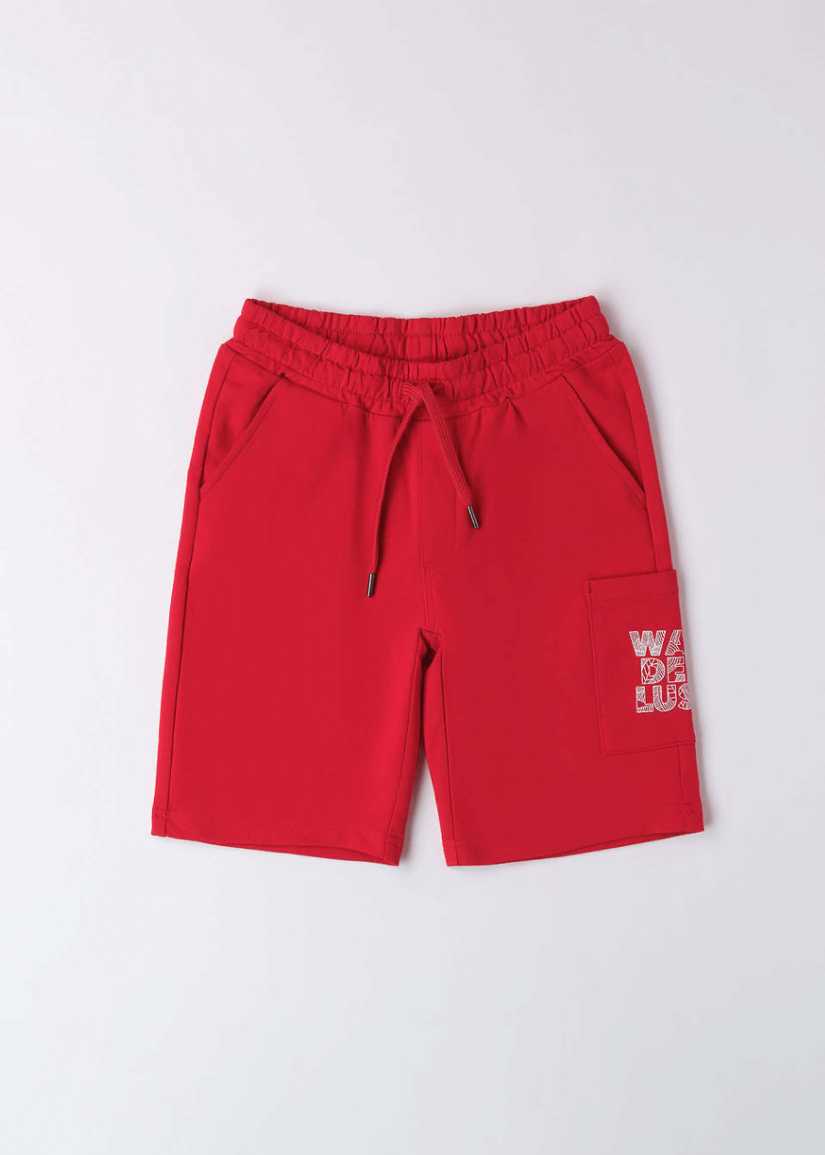iDO 100% Cotton Shorts Red