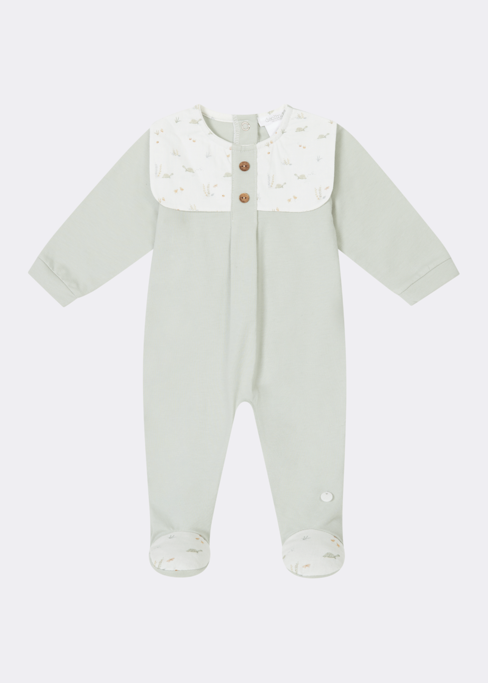 Deolinda Babysuit Green Turtle