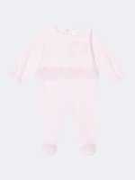 Deolinda Babysuit Pink Strass