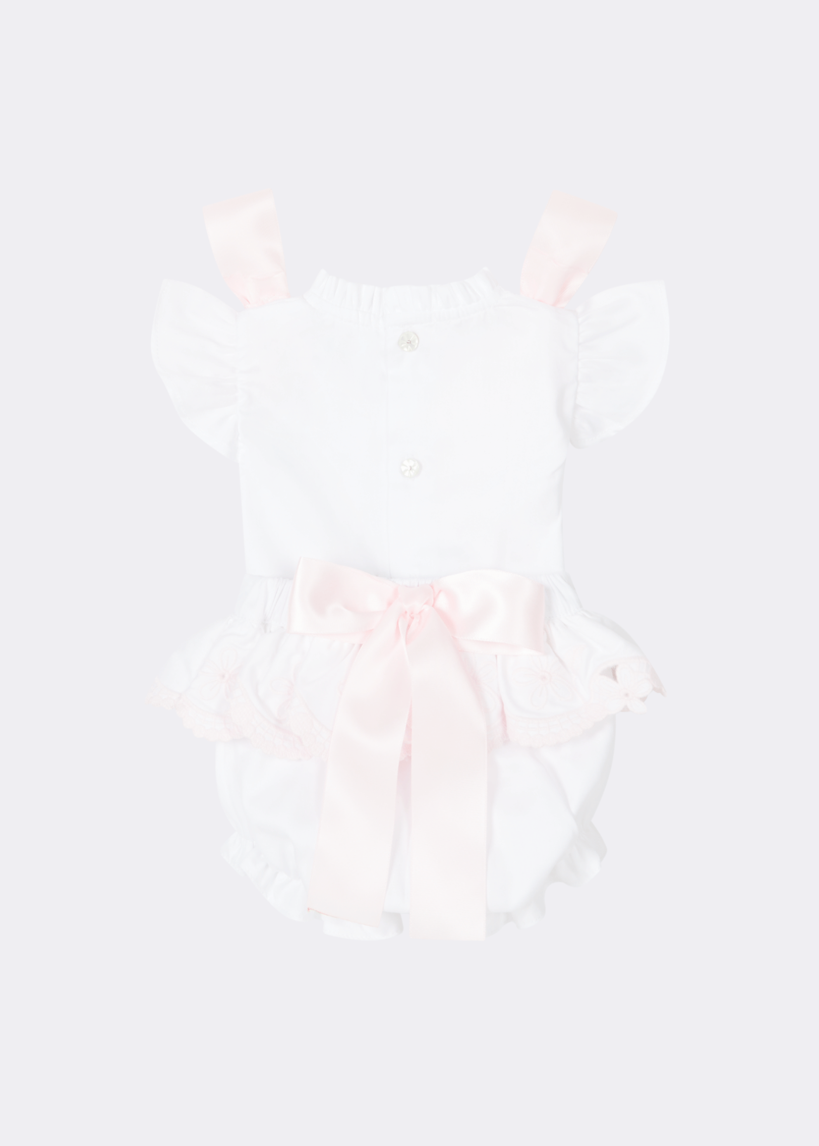 Deolinda Bloomer Outfit Pink Bow