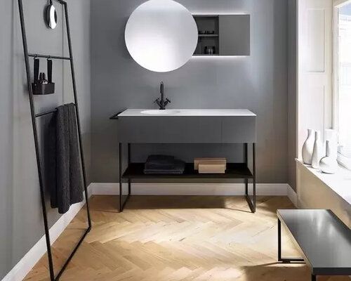 Trend knaller; visgraat tegels in de badkamer!