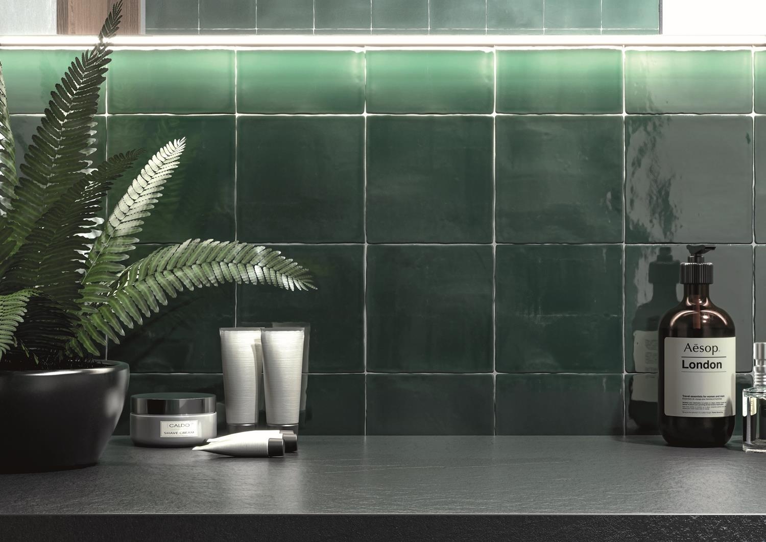 Cifre Cerámica Oud Hollandse witjes Oud Groen 13x13