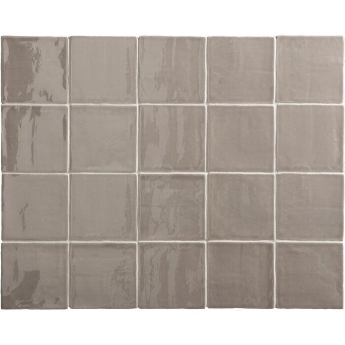 Cifre Cerámica Oud Hollandse witjes Grijs 13x13