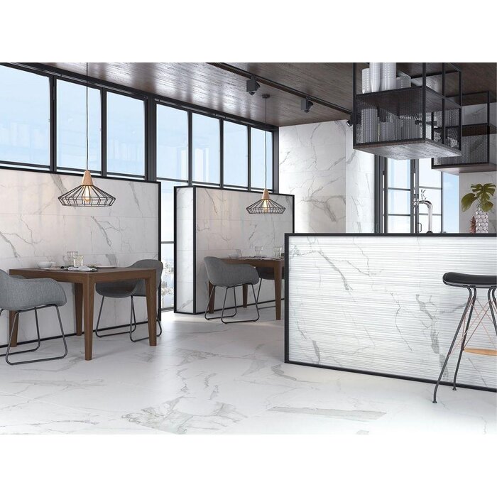 Cifre Cerámica Statuario mat 75x75 rett