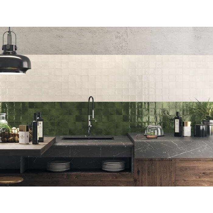 Cifre Cerámica Zellige Olive 10x10