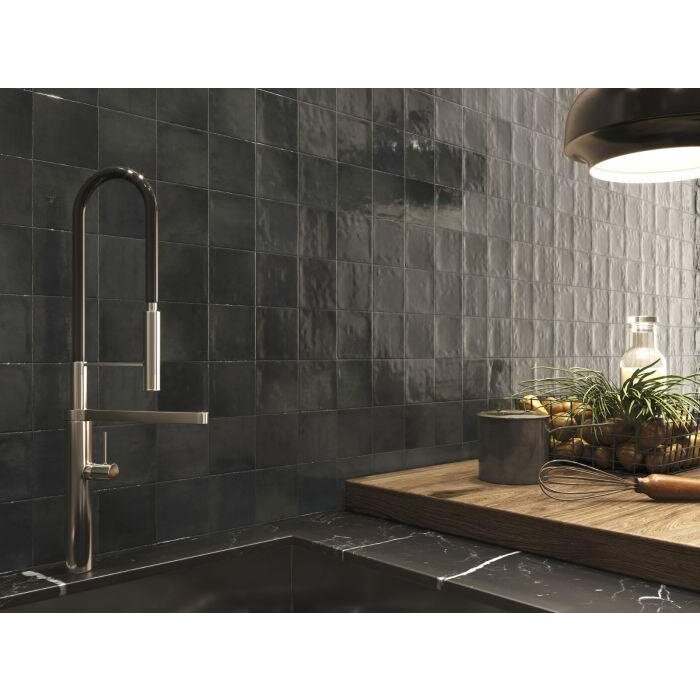 Cifre Cerámica Zellige Graphite 10x10