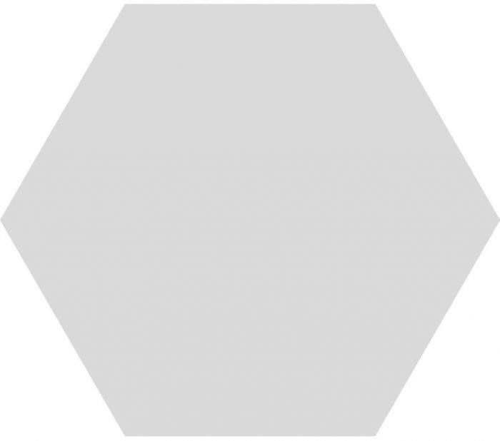 Hexagon Timeless Pearl mat 15x17